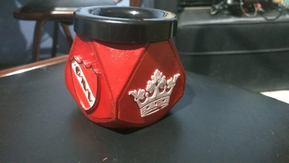 camarade fonction dépendemment rouge gourdes indépendant agent Roi boissons tasses libérateurs filament changement football argentin 3d print model - Mito3D