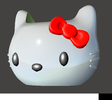 mate kitty 3d print model - Mito3D