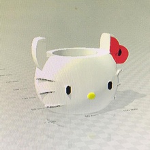 camarade minou compagnons Hello Kitty Porongo compagnheiro 3d print model - Mito3D