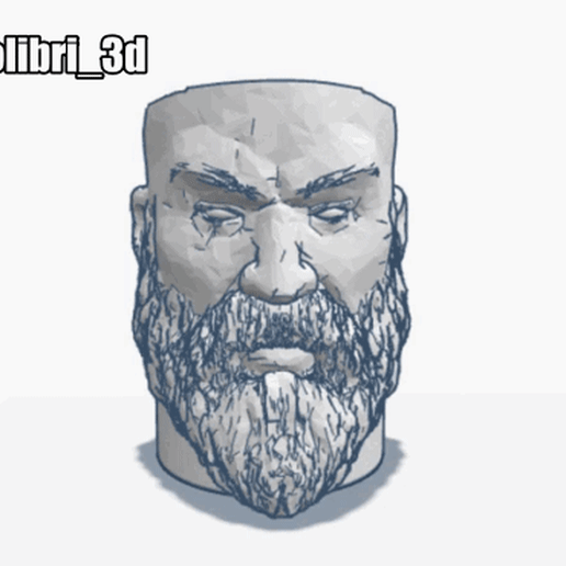 camarade Kratos Dieu guerre 3D print model - Mito3D