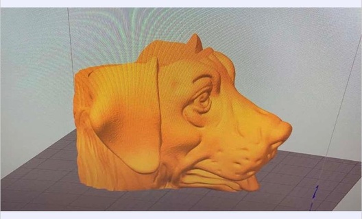 compagno labrador retriever perro cane 3d print model - Mito3D