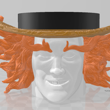 compañero enojado sombrerero 3d print model - Mito3D
