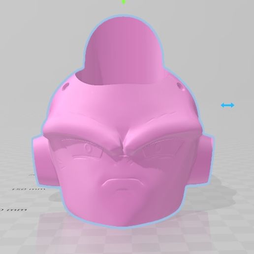 compañero majin abucheo continuar pelota goku 3D print model - Mito3D