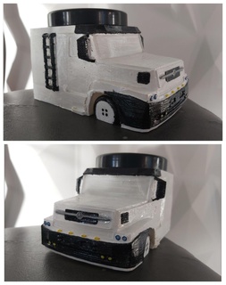 compañero mercedes camión 3d print model - Mito3D