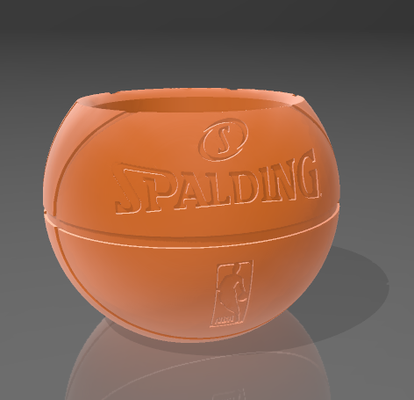 companheiro pelota basquetebol y futbol casa vovô 3d print model - Mito3D