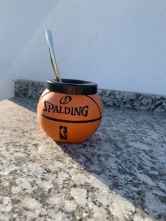 mate pelota de basquet spalding 3d print model - Mito3D