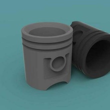 Dostum piston Bombilla kalem Kulp destek vazo Mutfak Yemek 3d print model - Mito3D