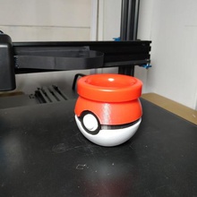 compagno pokebola pokeball Pokemon 3d print model - Mito3D