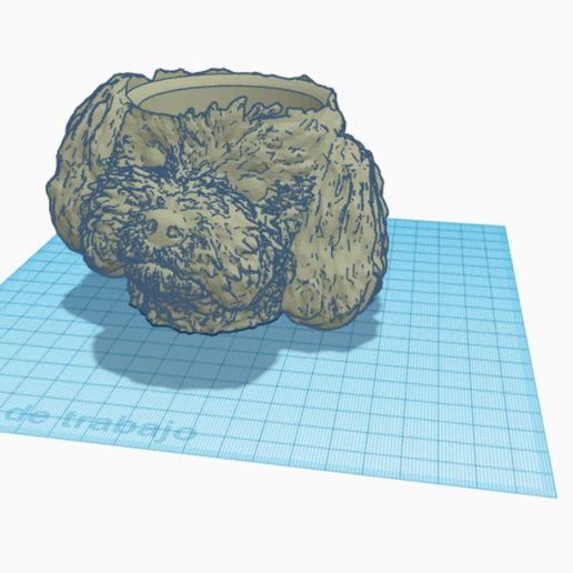 mate poodle 3D print model - Mito3D
