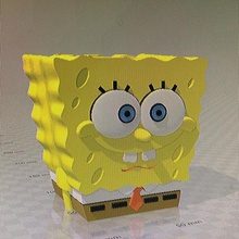 mate porongo bob esponja bobesponga sponge 3d print model - Mito3D