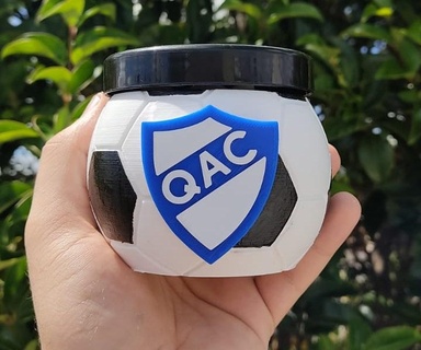 mate quilmes polymer argentina soccer football 3d print model - Mito3D