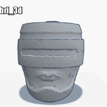 Dostum robocop 3d print model - Mito3D