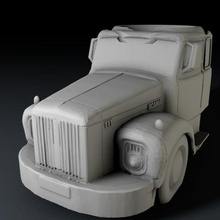 compañero Scania 111 vehículo transporte auto camión equipo beber 3d print model - Mito3D