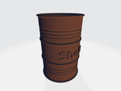 mate shell gourds shell gas station  3d print model - Mito3D