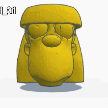 Dostum ispanyol şarabı havlu Simpsons 3d print model - Mito3D