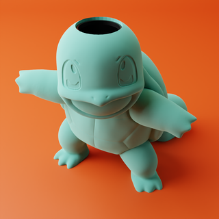 mate squirtle pokemon 3d print model - Mito3D