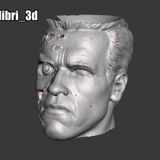 Dostum sonlandırıcı t800 3D print model - Mito3D