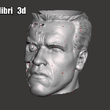Kamerad Terminator t800 3d print model - Mito3D