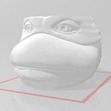 companheiro tortuganinja ninja tartarugas companheiros mates3d turttleninja 3d print model - Mito3D