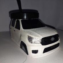 Dostum Toyota Hilux 3d print model - Mito3D