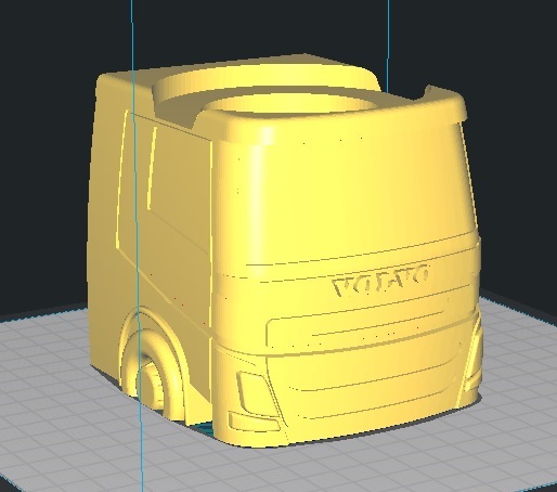 camarade camion volvo fh 13 500 réplique 3D print model - Mito3D