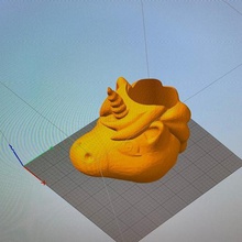 compañero unicornio mate porongo 3d print model - Mito3D