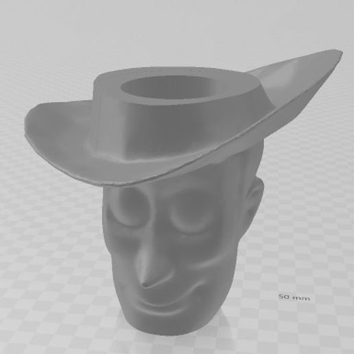 mate woody toy story optimized 3D print model - Mito3D