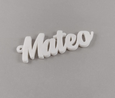 mateo chaveiro pingente gadget jóia deco criança 3d print model - Mito3D