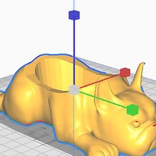 matera chien 3d print model - Mito3D