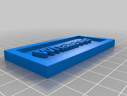 material muestra 3d impresora accesorios 3d print model - Mito3D