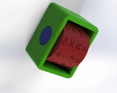 math teaching francobollo ragazzi attrezzo matematica matematico scuola compiti casa alunno studenti calcoli calcolatrice equazione 3d print model - Mito3D