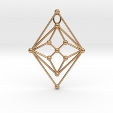 math graph gh pendant jewelry pendulous 3d print model - Mito3D