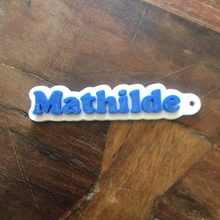 mathilde Moda llave anillo folleto 3d print model - Mito3D