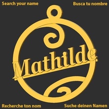 Mathilde Noel süs ağaç star top neşe christbaumschmuck aziz kutsal manastır mery 3d print model - Mito3D