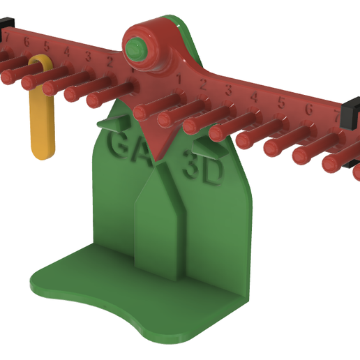 Matematik tahterevalli oyun matematik eğitici eğlence cihaz özel öğretmen yardım öğrenme yapımı oyuncak 3D print model - Mito3D