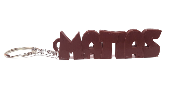 matias clé bague porte clés 3d 3d print model - Mito3D
