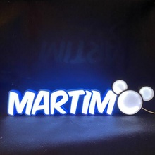 matias Mickey némélé martin pêcheur nommé LED lampe enfant ornement lumière contrôle cadeau modulaire colle nuit 3d print model - Mito3D