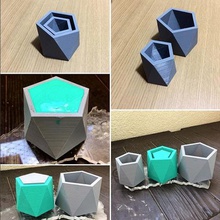 matrix-Silikon-Gummi-Form-Produktion Kunst vase 3d print model - Mito3D
