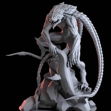 matstação ferrão jogos amorreathrobots Tubarão tiranida zerg 3d print model - Mito3D