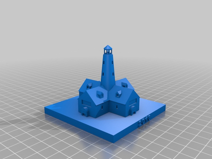 Matt 39 phare architecture impressionnant cool océan 3d impression 3d print model - Mito3D