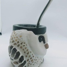 matte gufo mate vaso fiori 3d print model - Mito3D