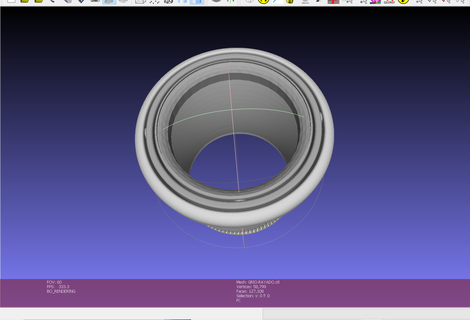 Opaco strisce giroscopio compagno zucche 3d giroscopi 3d print model - Mito3D