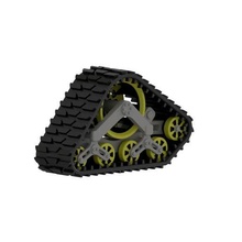colchões suspensão pista 1 24 escala trilhas estrada terreno veículo esteira pneu 3d print model - Mito3D