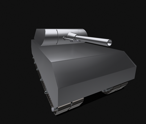 maus updated tank car 3d model 3d print model - Mito3D