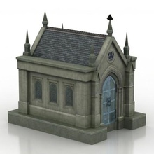 mausoléu grave construção 3d print model - Mito3D