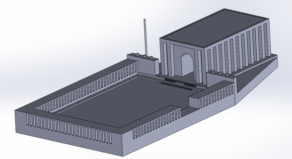 mausoleum 3d print model - Mito3D