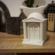 mausolée miniature cimetière collection gadget tombeau déco 3d print model - Mito3D