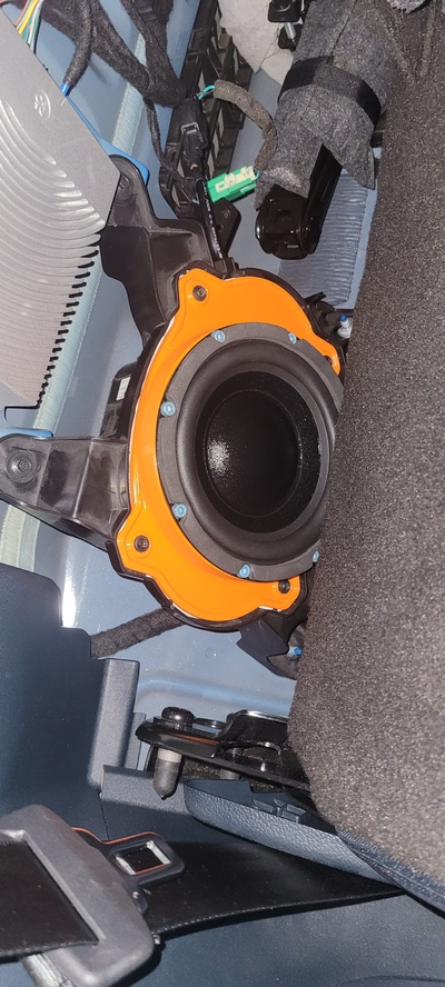 einzelgänger adapter teller ford fordmaverick platte subwoofer dayton audio 3d print model - Mito3D