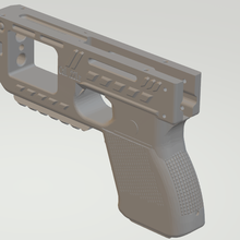 başına buyruk v2 çerçeve yeniden düzenleme glock tip kavrama 3d print model - Mito3D