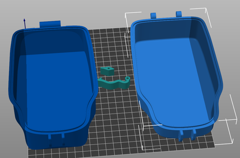 mavic 2 trancando caso bainha dji ar zangão áspero caixa água resistente 3d print model - Mito3D